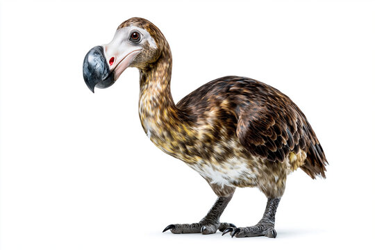 Dodo Bird Reconstruction Isolated on White
