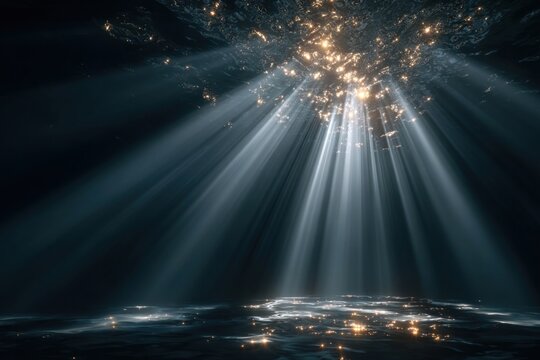 Transparent vector sunlight or lens flare lighting effect for design purposes