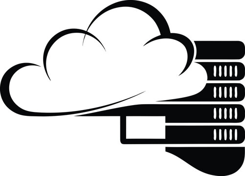 Cloud server connected to data storage for digital information management