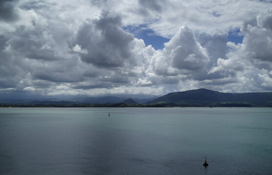 Scenic View of of Santander Bay, Cantabria, Spain