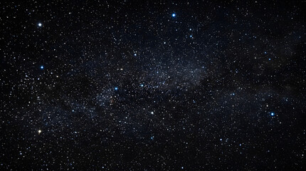 Fototapeta premium Holiday illumination and decoration concept background with stunning starry night sky