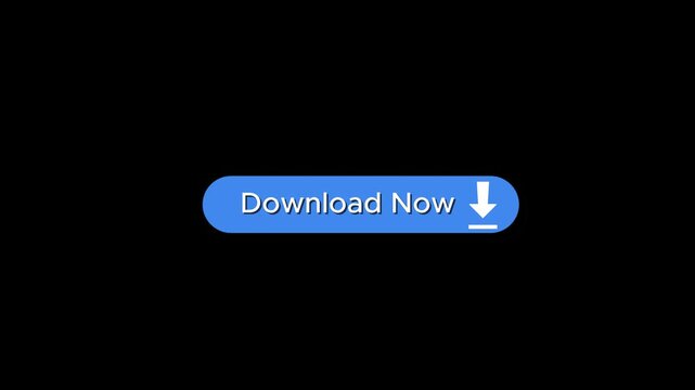 Download Now Button with Arrow Icon Looped Video Animation
