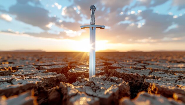 Sword of Power - A Symbol of Strength and Determination.