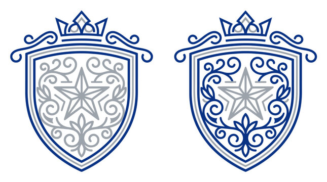 Blue Shield Emblem Designs.