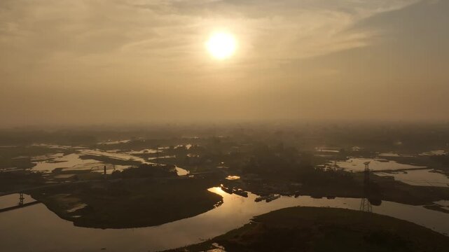 Purbachal Bypass Highway Drone View