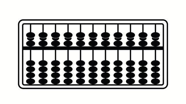 Abacus counting tool for calculations.