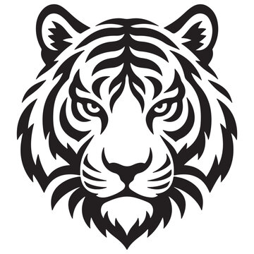 head of a tiger