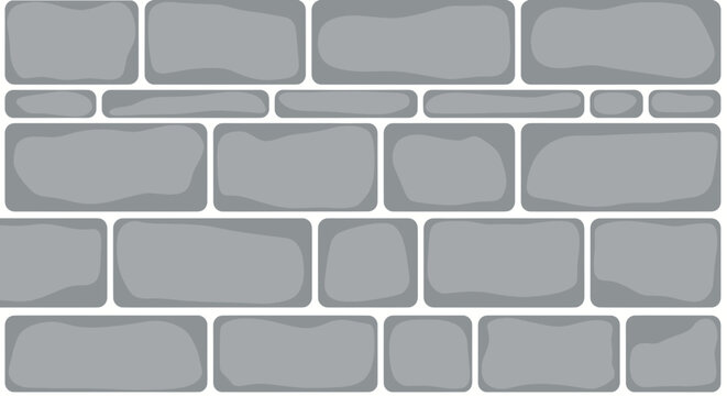 gray brick wall background, stone texture