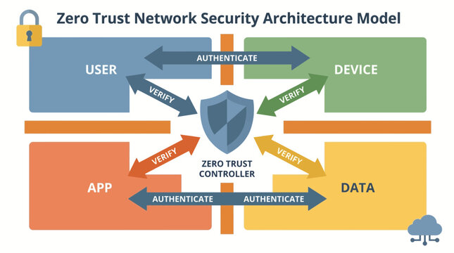 Zero Trust Network Security Architecture Model
