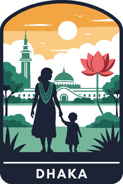 A Mother and Child Exploring the City&rsquo;s Iconic Culture