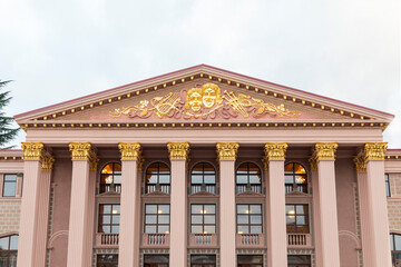 Obraz premium Western Asia, South Caucasus, Republic of Georgia, Adjara, Batumi. Batumi State Drama Theatre named after I. Chavchavadze.