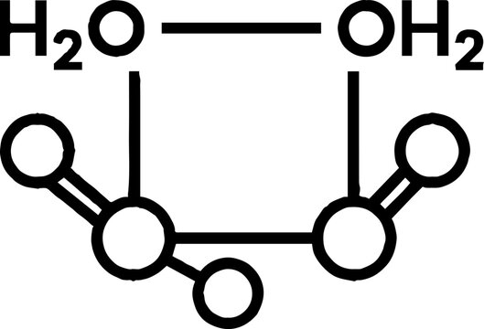 Molecular structure of water based chemical compound