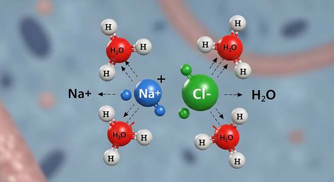 Sodium chloride dissolved in water.