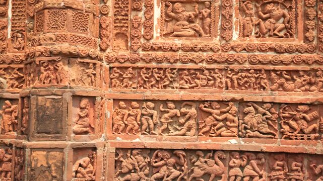 The Joe Bangla Temple in Bishnupur stands as a remarkable architectural masterpiece.