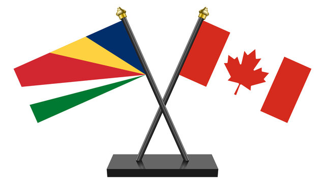 Flag of Canada and Seychelles