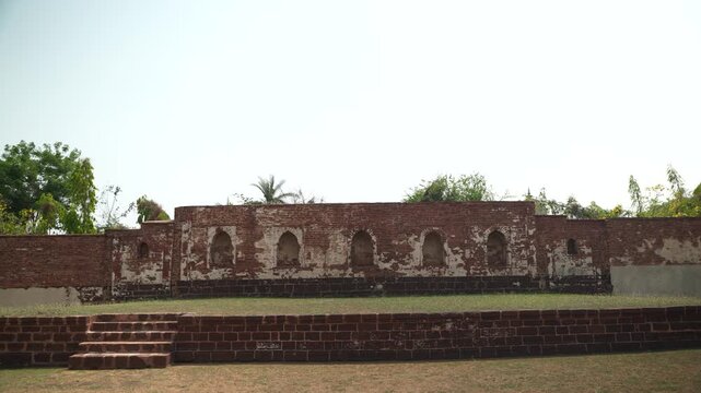 This is the Radhashyam Temple, which is located in Bishnupur. The idols of Radha Shyam Nitai Gaud and Thakur were worshipped in the temple.