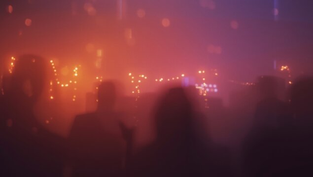 people dancing in a nightclub