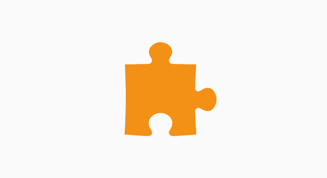 Jigsaw Puzzle Piece.