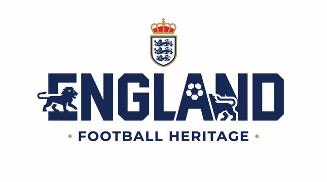 England Football Heritage Logo Design Features Icons