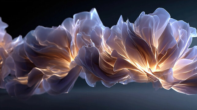 Transformation - Forms morph seamlessly, abstract change, conceptual evolution, visual flux, dynamic energy flow, progressive composition, minimalistic abstraction, symbolic metamorphosis.