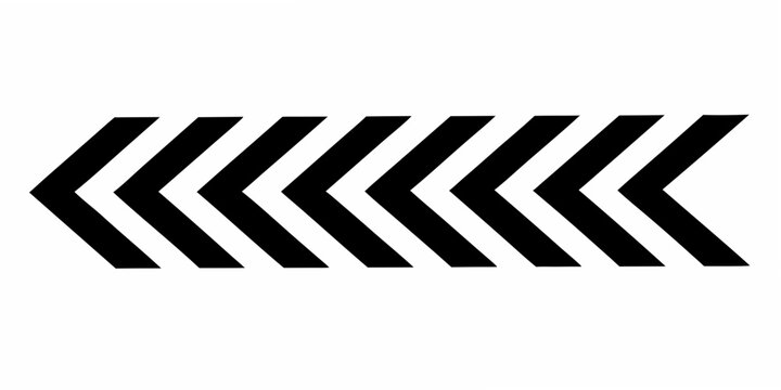 Black diagonal parallelograms on a white background geometric pattern