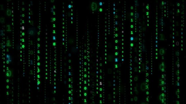 binary code background