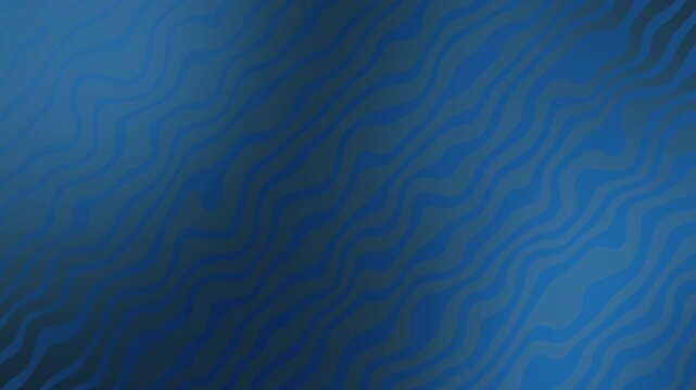 Deep Blue Abstract Wavy Background with Dark Gradient and Fluid Organic Lines for Modern Digital Design, Web Banner, or Minimalist Wallpaper Presentation