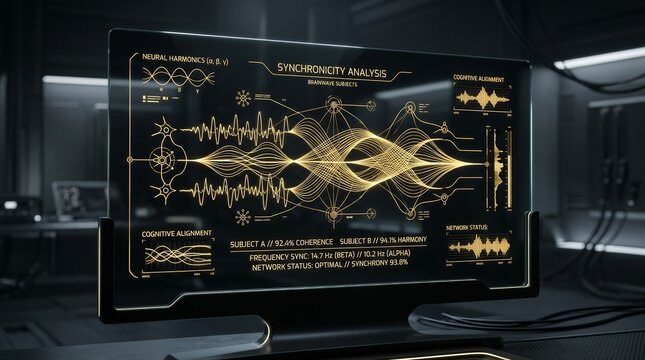 Advanced Synchronicity Analysis and Neural Harmonics Interface