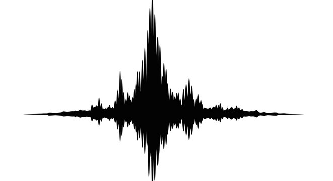 Sound Wave Audio Signal.