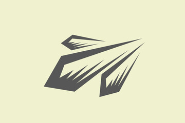meteor moving down fast logo © Sqwrrr