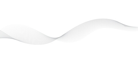 Fototapeta premium Soft Gray Flowing Wave Background with Minimal Abstract Curves and Elegant Modern Texture.