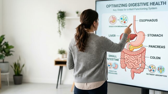 Understanding Digestive Health with Interactive Educational Presentation