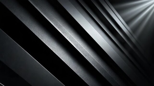 Abstract black metallic geometric wall background featuring sleek angular patterns, modern textures, and a premium futuristic aesthetic for luxury design and branding.