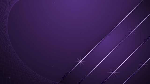 Background with gold diagonal lines shape animation, Elegant dark background with diagonal gold lines and subtle star-like sparkles