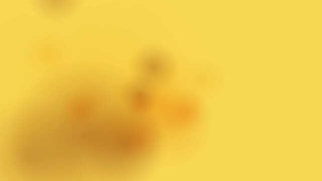 Ink Diffusion Amber Abstract Motion Background Seamless Loop 4K 076