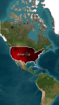 Shortest Distance Between Cuba and Florida Animated Map