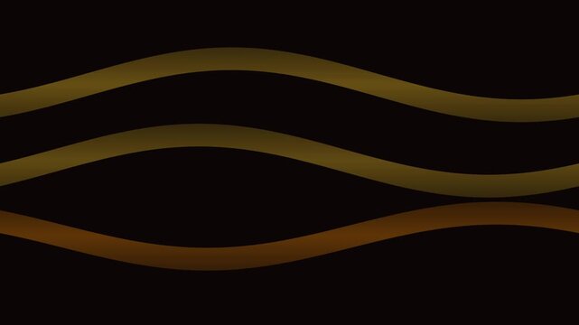 Flowing Ribbons Copper Abstract Motion Background Seamless Loop 4K 065