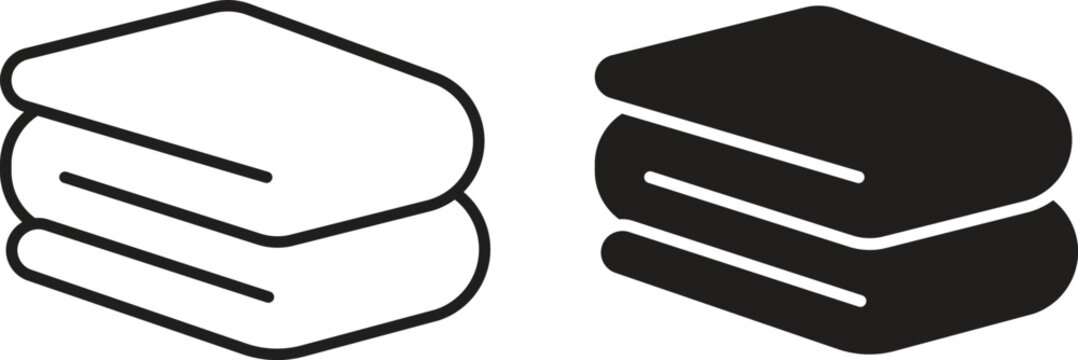 blanket icon vector collection. vector stock symbol illustrations