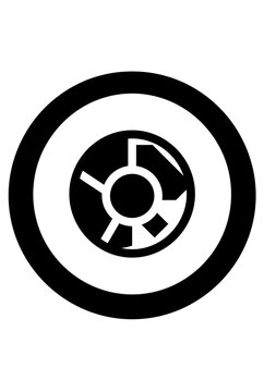 Ubuntu Linux Operating System Logo Symbol.