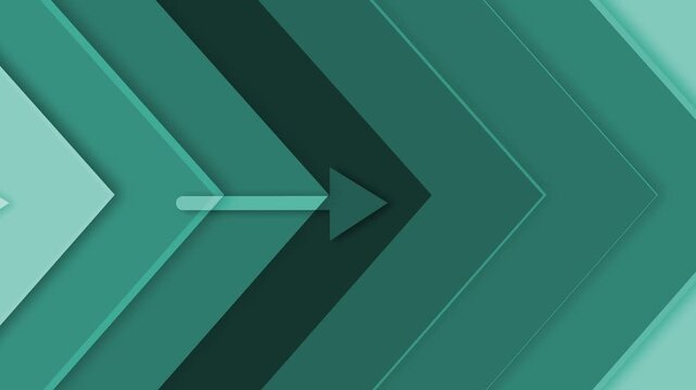 Minimal layered arrows pointing right background animation
