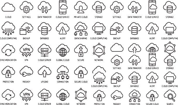 Black and white vector easter egg icons set hand drawn doodle sketch illustration for web design business symbol collection