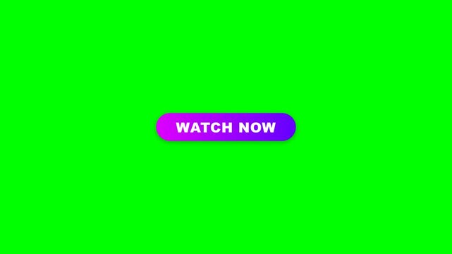 Vibrant purple 'Watch Now' button for interactive user interface and streaming media applications