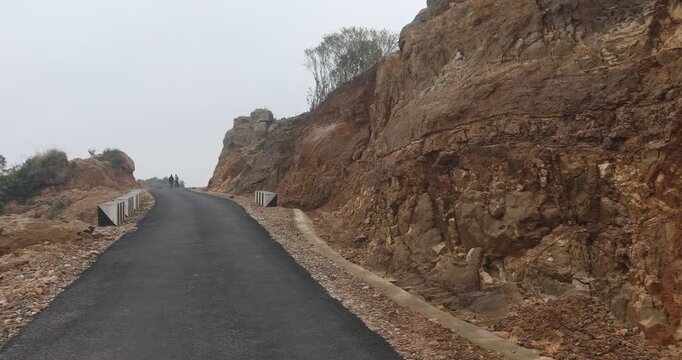 Meghalaya often lead to dramatic landslides that reshape roads