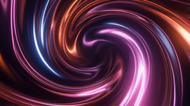 Spiral Background for Digital Transformation Concept