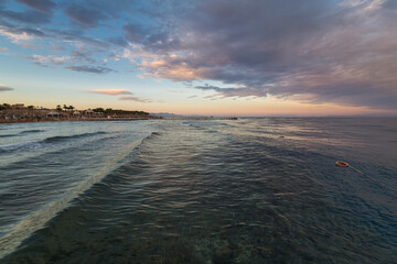 Obraz premium View of the coast of the Red Sea at Sharm El Sheikh resort
