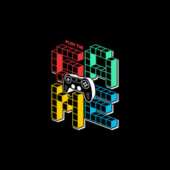 illustration console game sport © yvessurrection