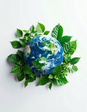 Environmental Conservation and Sustainable Earth Protection Concept