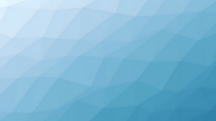 Light Blue Low Poly Geometric Abstract Background With Polygon Pattern © imagivine