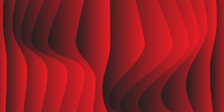 Abstract white wave line background 4k illustration.