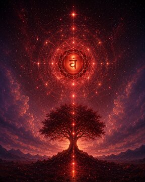 Root Chakra Tree of Grounding and Earth Energy
